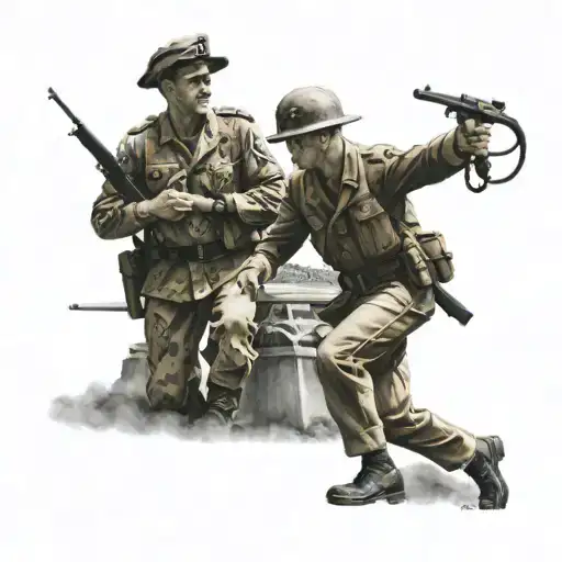 indianapolis soldiers and sailor monument  tattoo design idea
