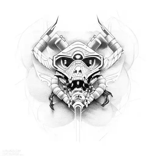 hot rod tattoo design idea