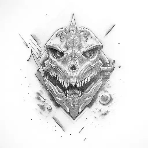 hot rod tattoo design idea