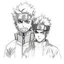 kakashi com rinnegan tattoo design idea