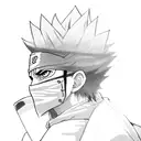 kakashi com rinnegan tattoo design idea