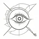 eye of evil tattoo design idea