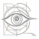 eye of evil tattoo design idea