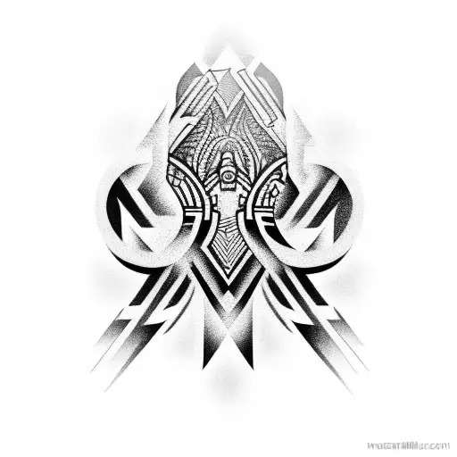 neotribal  tattoo design idea