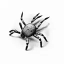 Spider tattoo design idea