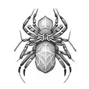 Spider tattoo design idea