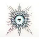 Evil Eye tattoo design idea