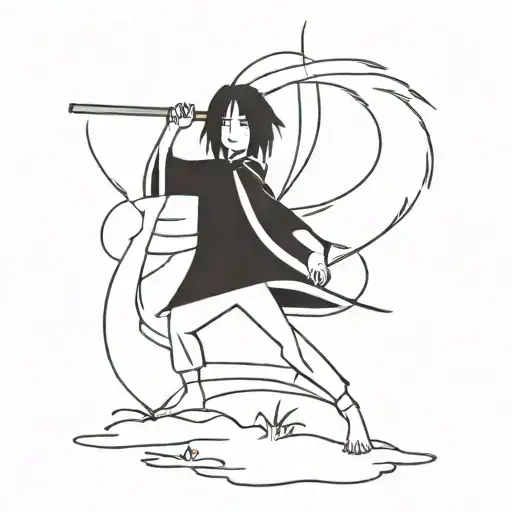 itachi  tattoo design idea
