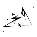 cave diving arrow tattoo design idea