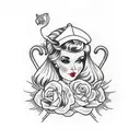 Nora tattoo design idea