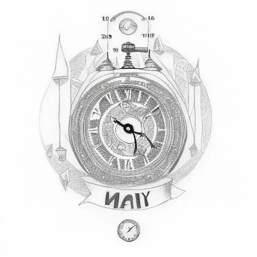 Tattoo honoring the date of birth May 1, 2007, 01:36 AM  tattoo design idea