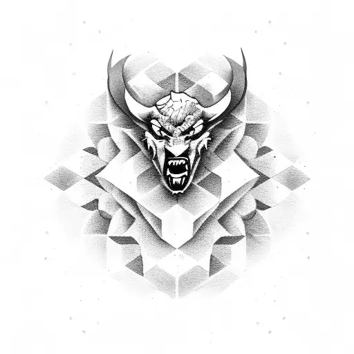 manchester united devil  tattoo design idea