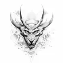 manchester united devil  tattoo design idea