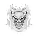 manchester united devil  tattoo design idea