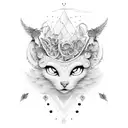 yeng and karma tattoo design idea