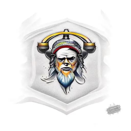 liberty bell and bald eagle tattoo design idea