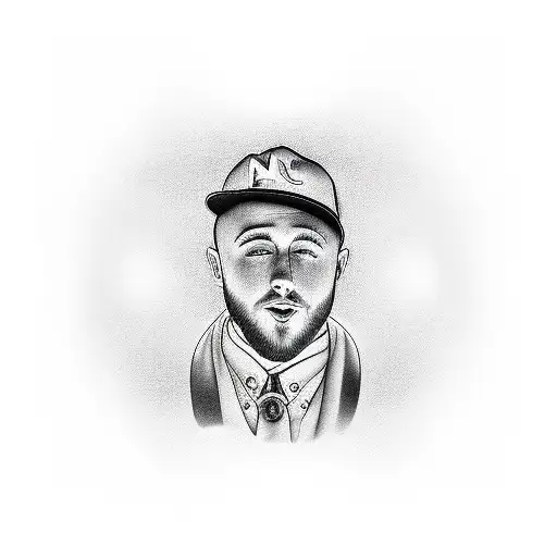 mac miller tattoo design idea