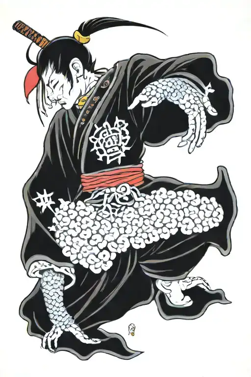 fallen soldier tattoo design idea