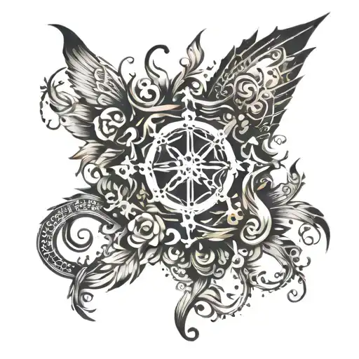 Designing a tattoo can be a personal and creative process. Here’s a suggestion on how you might style the text with the  tattoo design idea