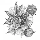 Designing a tattoo can be a personal and creative process. Here’s a suggestion on how you might style the text with the  tattoo design idea