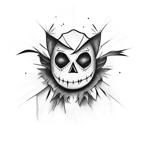 scarecrow  tattoo design idea