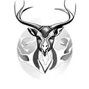 springbok tattoo design idea