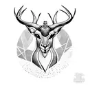 springbok tattoo design idea
