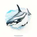 orca tattoo design idea