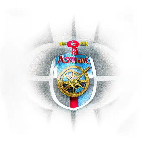Arsenal fc cannon  tattoo design idea