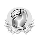 toucan  tattoo design idea