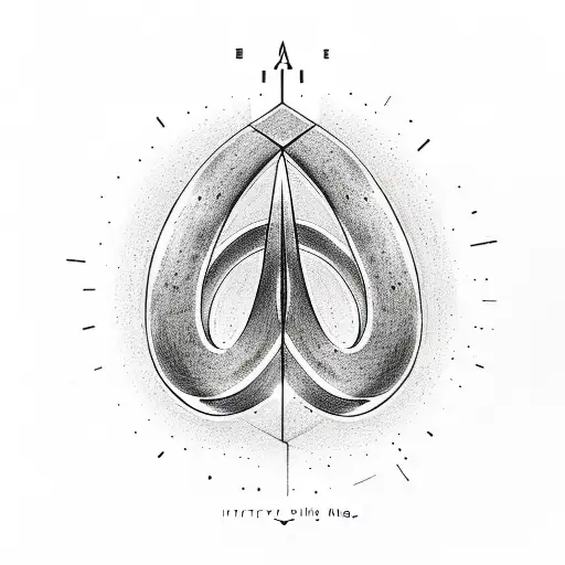 infinity sign with always and forevermore written. tattoo design idea