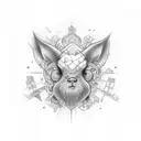 Clapperboard tattoo design idea