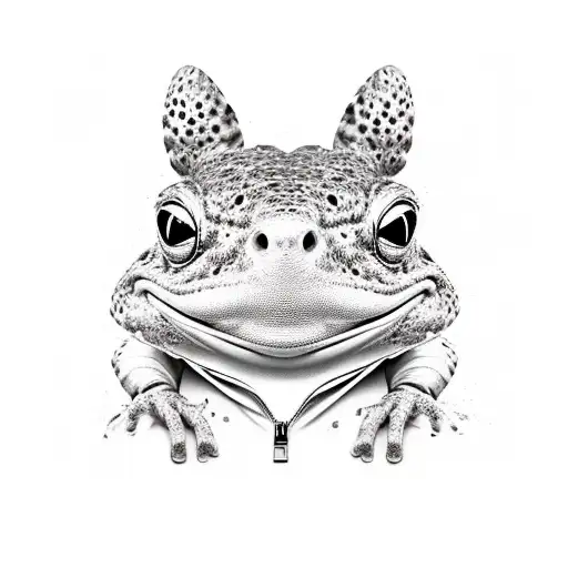 Toad tattoo design idea