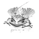Toad tattoo design idea