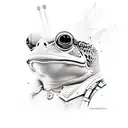 Toad tattoo design idea