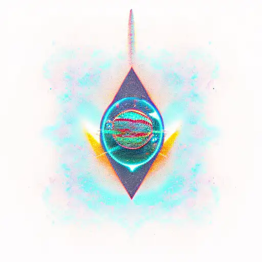 meteor tattoo design idea