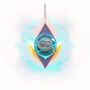 meteor tattoo design idea