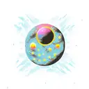 meteor tattoo design idea