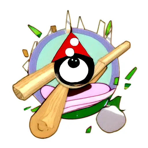 onion with bullseye made of snwflakes tattoo design idea