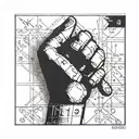 444 in Roman numerals side of hand tattoo design idea