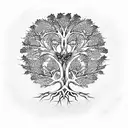 Tree of Life tattoo design idea
