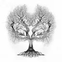 Tree of Life tattoo design idea