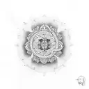 Umbanda tattoo design idea