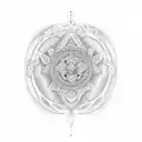 Umbanda tattoo design idea