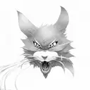 ghibli  tattoo design idea