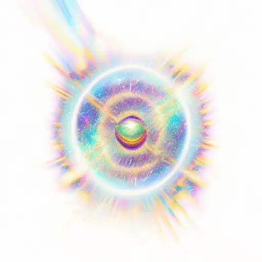 Quasar tattoo design idea
