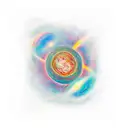 Quasar tattoo design idea