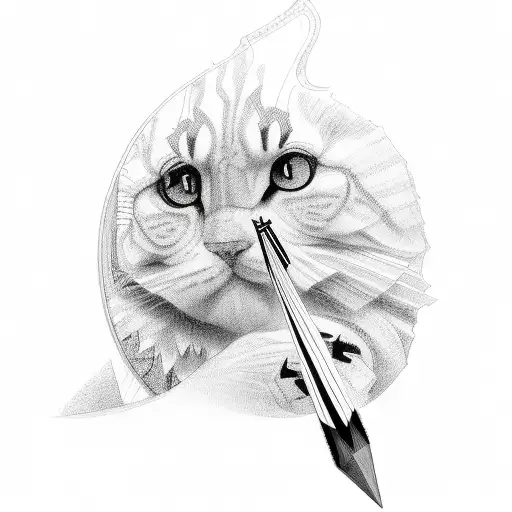  brujula y reloj tattoo design idea