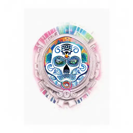 azteca tattoo design idea