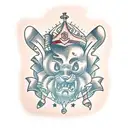 Disney Castle  tattoo design idea